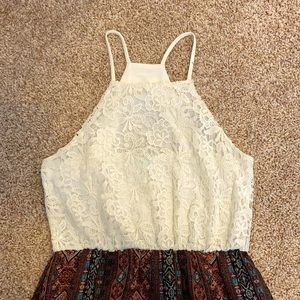 MAURICES high neck, knee length dress